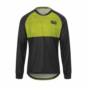 GIRO Cyklistický dres s krátkým rukávem - ROUST - světle zelená M obraz