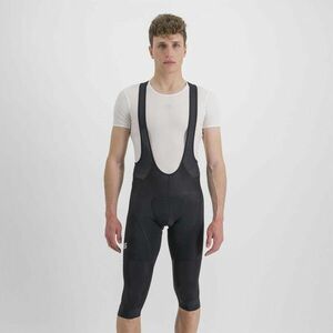 SPORTFUL Cyklistické kalhoty krátké s laclem - NEO BIBKNICKER 3/4 - černá obraz