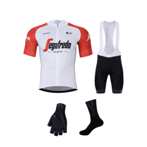 BONAVELO Cyklistický mega set - TREK 2024 - bílá/černá/červená obraz