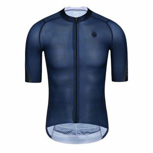 MONTON Cyklistický dres s krátkým rukávem - PRO CARBONFIBER - modrá XS obraz