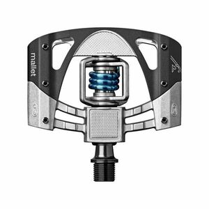 CRANKBROTHERS pedály - MALLET 3 - antracitová/modrá obraz