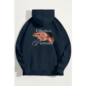 Mikina s Kapucí, Barva Modrá, s Potiskem Hitman obraz