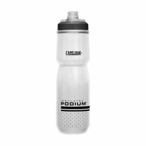CAMELBAK Cyklistická láhev na vodu - PODIUM CHILL 0, 71L - bílá/černá obraz