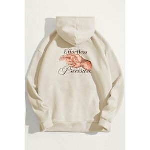 Mikina s Kapucí, Barva Ekru, s Potiskem Hitman obraz