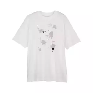 FOX Cyklistické triko s krátkým rukávem - W BYRD - bílá obraz