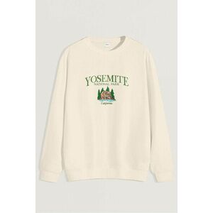 Mikina, Barva Ekru, s Potiskem Yosemite Park obraz