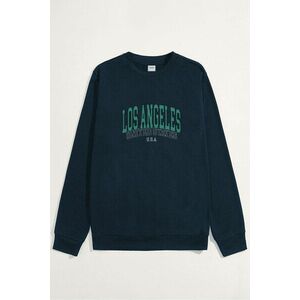 Mikina, Barva Modrá, s Potiskem Los Angeles USA obraz