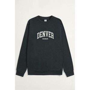 Mikina, Barva Železitě Šedá, s Potiskem Denver Colorado obraz