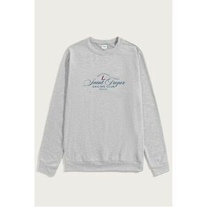 Mikina, Barva Šedá, s Potiskem Saint Tropez Sailing Club obraz