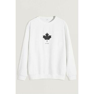 Mikina, Barva Bílá, s Potiskem Ottawa Canada obraz