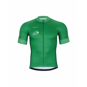 BONAVELO Cyklistický dres s krátkým rukávem - TOUR DE FRANCE 2025 - zelená 2XL obraz
