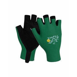 BONAVELO Cyklistické rukavice krátkoprsté - TOUR DE FRANCE 2025 - zelená S obraz
