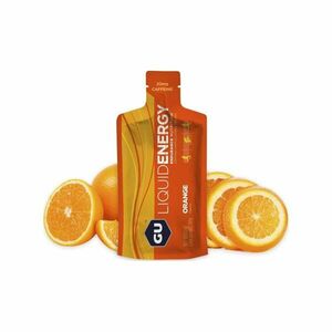 GU Cyklistická výživa - LIQUID ENERGY GEL 60 G ORANGE obraz