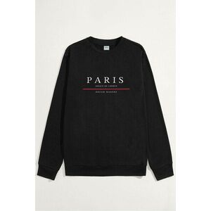 Mikina, Barva Černá, s Potiskem Paris Dream Makers obraz