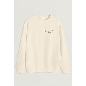 Mikina, Barva Ekru, s Potiskem Los Angeles Calligraphy obraz