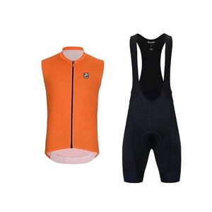 HOLOKOLO dres bez rukávů a krátké kalhoty - AIRFLOW - oranžová/černá obraz