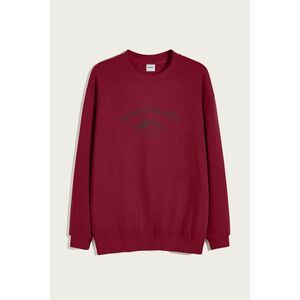 Mikina, Barva Bordó, s Potiskem Mont Blanc Climbing Club obraz