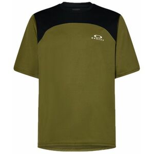 Oakley Free Ride SS Jersey - Fern, Pánský ciklistický dres, Velikost: L obraz