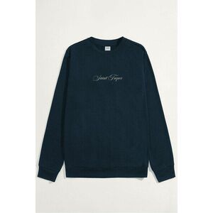 Mikina, Barva Modrá, s Potiskem Gold Saint Tropez obraz