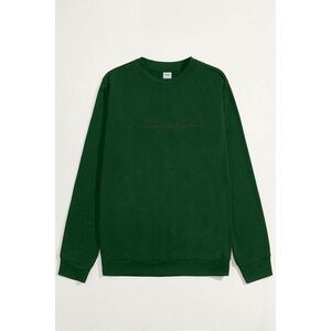 Mikina, Barva Zelená, s Potiskem Monaco Calligraphy Grey obraz