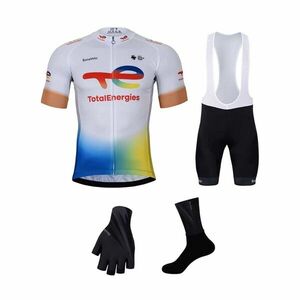 BONAVELO Cyklistický mega set - TOTAL ENERGIES 2025 - červená/bílá/modrá/černá/žlutá obraz