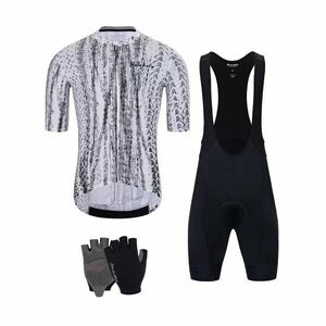 HOLOKOLO Cyklistický mega set - TYRES ELITE - černá/bílá obraz