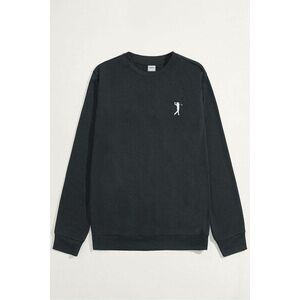 Mikina, Barva Železitě Šedá, s Potiskem Golf Swing Logo obraz