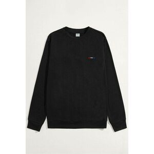 Mikina, Barva Černá, s Potiskem French Stripe obraz