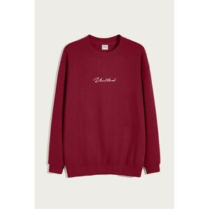 Mikina, Barva Bordó, s Potiskem Calligraphy United obraz