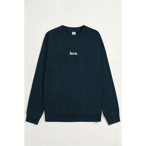 Mikina, Barva Modrá, s Potiskem Bro obraz