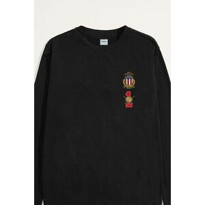 Mikina, Barva Černá, s Potiskem Western League obraz