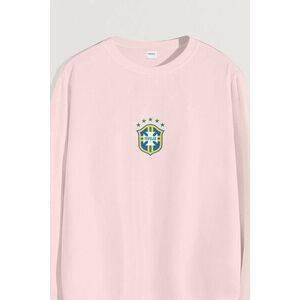 Mikina, Barva Růžová, s Potiskem Favelas obraz