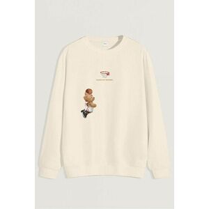 Mikina, Barva Ekru, s Potiskem Champion Mindset Teddy obraz