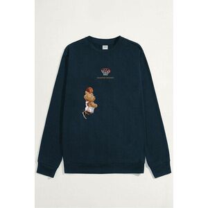 Mikina, Barva Modrá, s Potiskem Champion Mindset Teddy obraz
