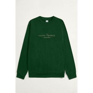 Mikina, Barva Zelená, s Potiskem Saint Tropez Riviera obraz