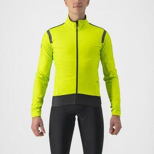 CASTELLI Cyklistická zateplená bunda - ALPHA ROS 2 LIGHT - světle zelená obraz