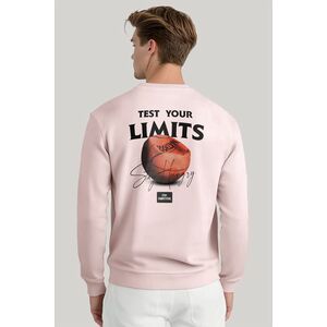 Mikina, Barva Růžová, s Potiskem Stay Hungry obraz