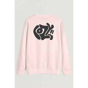 Mikina, Barva Růžová, s Potiskem Cozy obraz