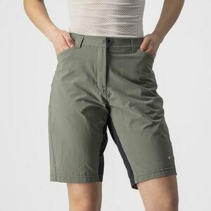 CASTELLI Cyklistické kalhoty krátké bez laclu - UNLIMITED W BAGGY - šedá obraz