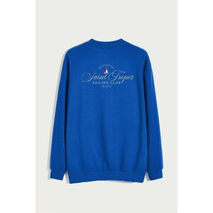 Mikina, Barva Modrá Elektrická, s Potiskem French Riviera Club obraz