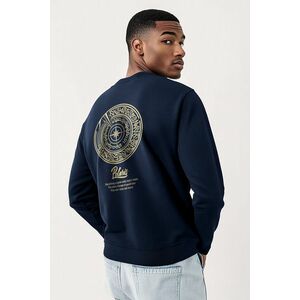 Mikina, Barva Modrá, s Potiskem Polaris obraz