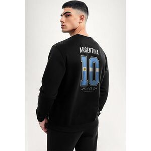 Mikina, Barva Černá, s Potiskem Hand Of God 10 obraz