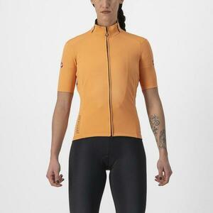 CASTELLI Cyklistický dres s krátkým rukávem - PERFETTO ROS 2 W WIND - oranžová S obraz