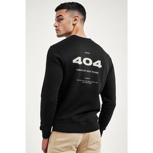 Mikina, Barva Černá, s Potiskem Empathy Not Found obraz