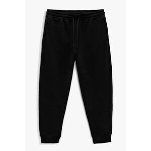 Tepláky Jogger , Barva Černá, s Potiskem Basic Jogger obraz