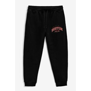 Tepláky Jogger , Barva Černá, s Potiskem Boston Original obraz