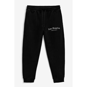 Tepláky Jogger , Barva Černá, s Potiskem West Coast Los Angeles obraz