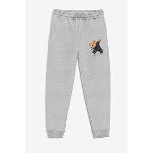 Tepláky Jogger , Barva Šedá, s Potiskem Bad Boy Dubbing Teddy obraz