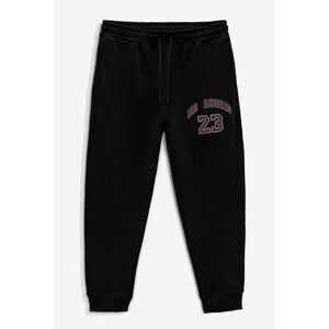 Tepláky Jogger , Barva Černá, s Potiskem Los Angeles obraz