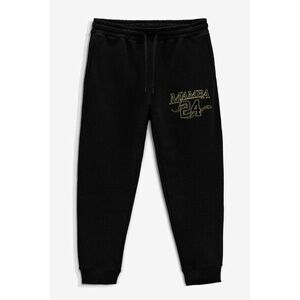 Tepláky Jogger , Barva Černá, s Potiskem Mamba 24 obraz